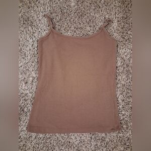 Active Basic Cocoa Tank Top